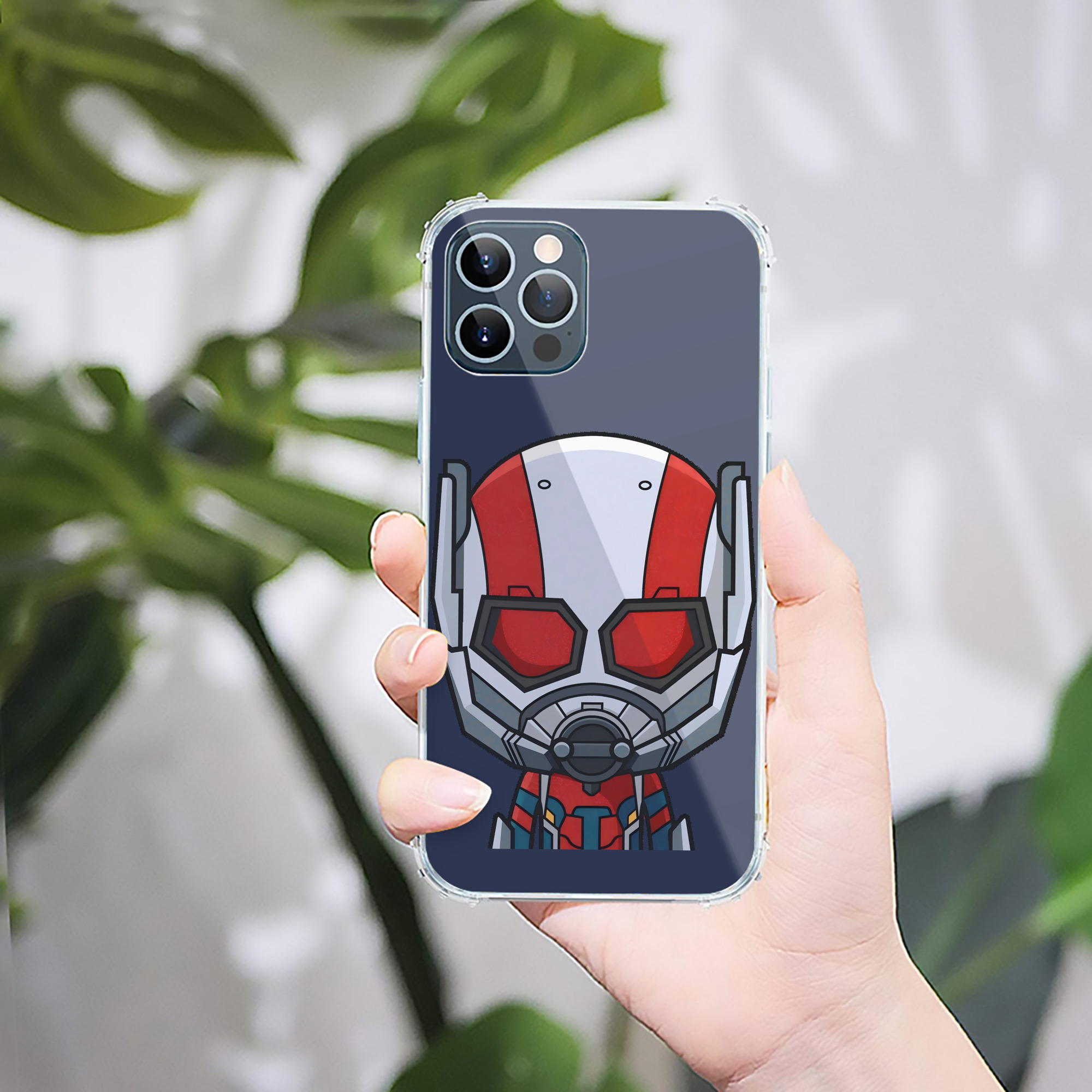 （画像用） アベンジャーズ The Avengers 【iPhone 12シリーズ対応】透明スマホケース（クリアソフトケース）